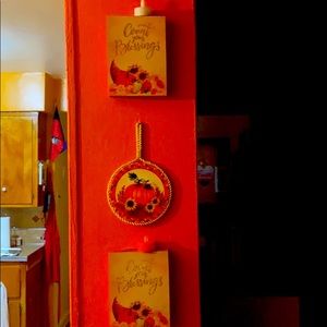 Very rare 3 piece art work